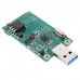 mSATA SSD to USB 3 0 Converter Adapter Card Module Board Hard Disk Drive